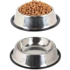 Kaymaz Tabanlı Paslanmaz Çelik Kedi ve Köpek Mama Kabı, 16 cm