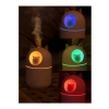 Kedi Karakterli RGB LED Nemlendirici, Beyaz