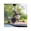 Kedi Temalı Anahtarlık ve Araba Dikiz Aynası Süsü