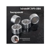 Kendinden Yapışkanlı Modern Duvar Havlu Askısı | 2li Set | Siyah-Gri