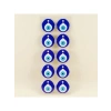 Kendinden Yapışkanlı Nazar Boncuğu Sticker - 10 Adet 2.8 cm X 2.9 cm