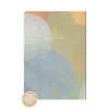 Keten Noktalı Bullet Journal Defteri - 17x24 cm, Denizatı Desenli