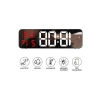 Kırmızı LED Ekranlı Nem Ölçer ve Masa Alarm Saati