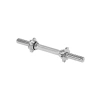 Kısa Krom Halter Barı, 36 cm Uzunluk, 2.5 cm Çap