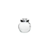 Kısmen Şeffaf Cam Kavanoz Seti, 4 Adet (15 cl)
