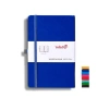 Klasik Çizgili Defter 13x21 cm, Lacivert, Kolay Açılan Sert Kapak
