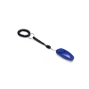 Köpek Eğitim Düdüğü ve Klikırı, Karabina ve Bağlama Kordonlu, Mavi, 7x3x2 cm