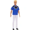 Kovboy Görünümlü Sarışın Figür - Barbie Tarzında