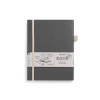 Koyu Gri Günlük Defter