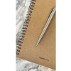 Kraft Kapaklı Spiralli Notebook - A5 Boyut (15x21 cm), 100 Yaprak (Noktalı)