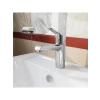 Krom Kaplama Lavabo Bataryası - 124 mm Çıkış Ucu