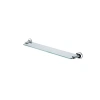 Krom Kaplamalı Sekürit Cam Etajer - 58 cm Genişlik