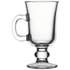 Kulplu 230 ml Cam Bardak - 2 Parça Set