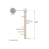 Kuş Tüneği ve Merdiveni - 30 cm Boyunda