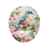 Kuş ve Çiçek Desenli Kaymaz Mouse Pad