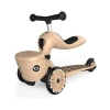 Leopar Desenli Unisex Bebek Kickboard Koltuk ve Konteyner Seti