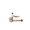 Leopar Desenli Unisex Bebek Kickboard Koltuk ve Konteyner Seti