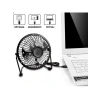 Masaüstü USB Fan - Metal Soğutucu Vantilatör