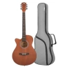 Masif Ağaç 4/4 Akustik Gitar Seti (Gigbag, Tuner, Askı, Capo Dahil)