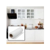 Mat Beyaz Mobilya ve Dolap Kaplama Folyosu 68 cm x 2 Metre