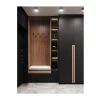 Mat Siyah Mobilya Dolap Kaplama Folyosu - 61 cm x 1 metre