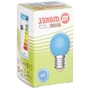Mavi Işık Renkli 1W Led Gece Lambası