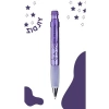 Mekanik Kurşun Kalem, 0.7 mm Metalik Mor Yıldız Desenli