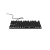 Mekanik Switch 19 Mod RGB Kablolu TKL Oyun Klavyesi (Kırmızı Switch)