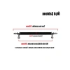Metal Çekmece Dolap Kapak Kulp 160 mm (4 ADET)