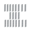 Metal Düz Gönye Bağlantı Aparatı, 1,5cm X 7cm (20 ADET)