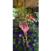 Metal Flamingo Bahçe Dekorasyonu, 45,72 cm