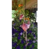 Metal Flamingo Bahçe Dekorasyonu, 45,72 cm