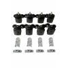 Metal Gövdeli Cam Duşakabin Tekerleği Tam Set