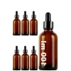 Metal Kapaklı Damlalık Dropper Şişesi - 100 ml, Cam Şişe (6 Adet)