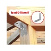 Metal Köşebent 10 ADET 100x100x40 Mm