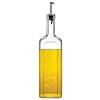 Metal Tıpalı Şeffaf Yağlık ve Sirkelik, 1 Litre