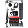 MIDI Paket - Ses Kartı, MIDI Klavye ve Mikrofon Seti