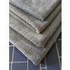Mikrofiber Süper Emici 4lü Havlu Seti - Çok Amaçlı Bez (40x40 cm, Gri)