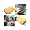Mikrofiber Yün Araba Yıkama Eldiveni - Yumuşak ve Ergonomik