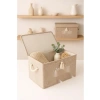 Mini Keçe Kapaklı Düzenleyici Kutu (35 x 24 x 24 cm)