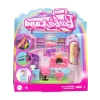 Mini Kuaför Salonu Oyun Seti - 4 cm Bebek ve Aksesuarlar