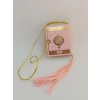 Mini Kuranı Kerim - Araba İçin Pembe Renk