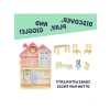Mini Taşıma Saplı Ev Oyun Seti - Mutfak, Yatak Odası ve Banyo