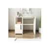 Minimalist Beyaz Tek Kapaklı Çalışma Masası