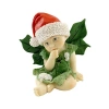Minyatür Bahçe için Noel Peri Bebek Heykelciği