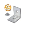 Mobilya Köşe Bağlantı Sabitleme L Demir 25x25x20 mm (25 ADET)