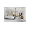 Modern Avize, Eskitme Kaplama, E14, Metal ve Cam, 70 cm