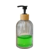 Modern Cam Sıvı Sabunluk Seti, 300 ml - 2li