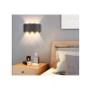 Modern Çift Yönlü Duvar Aydınlatma Led Aplik 10 Watt Desenli (Gün Işığı)