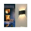 Modern Çift Yönlü Duvar Aydınlatma Led Aplik 10 Watt Desenli (Gün Işığı)